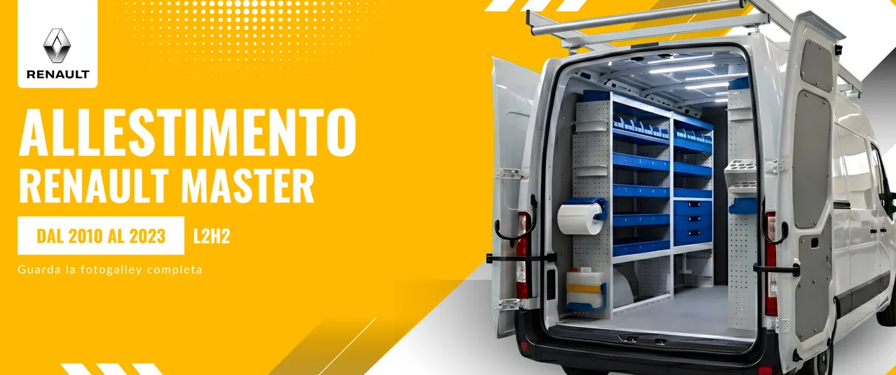 Allestimento Renault Master (anno dal 2010 al 2023) L2H2