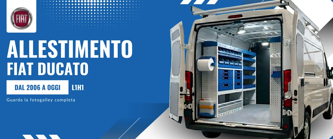 Allestimento Fiat Ducato (anno dal 2006 a oggi) L1H1