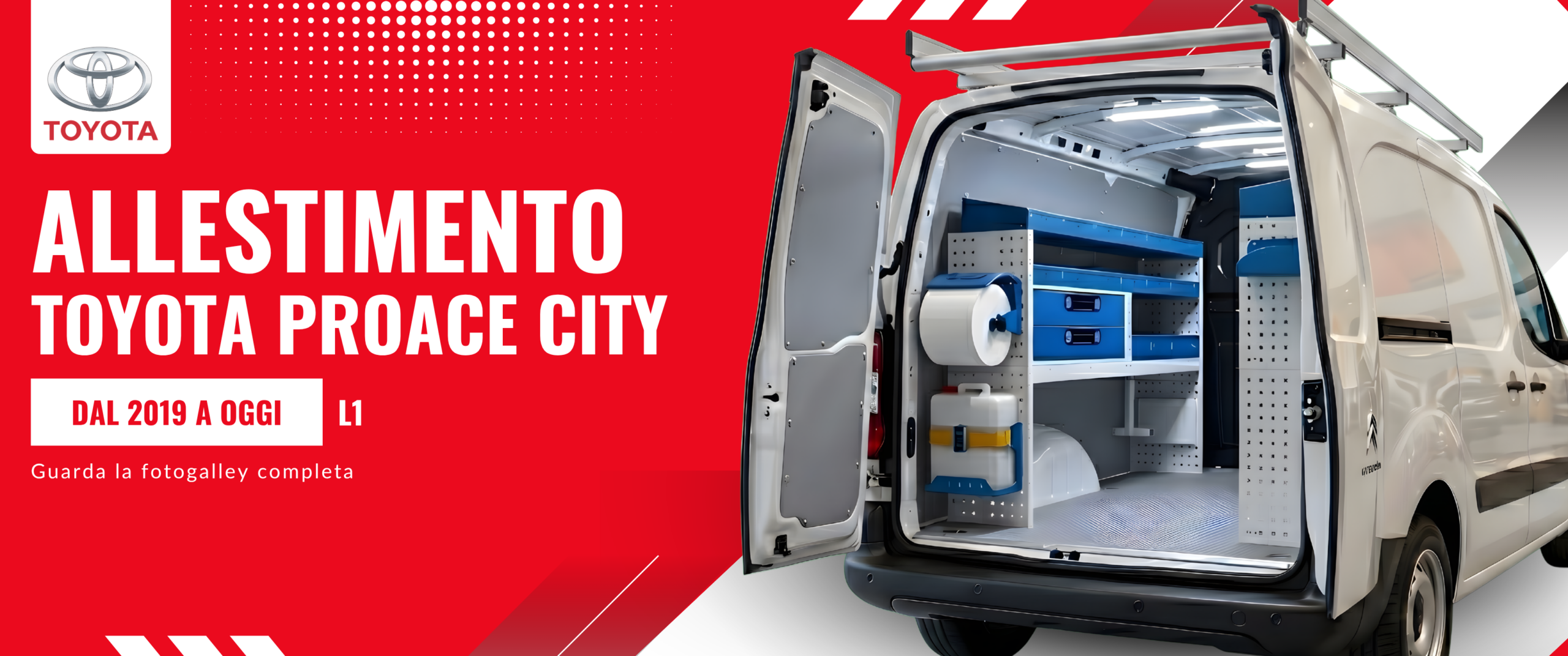 Allestimento Toyota Proace City (anno dal 2019 a Oggi) L1