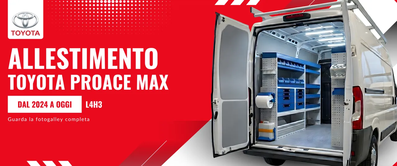Allestimento Toyota Proace Max (anno dal 2024 a Oggi) L4H3