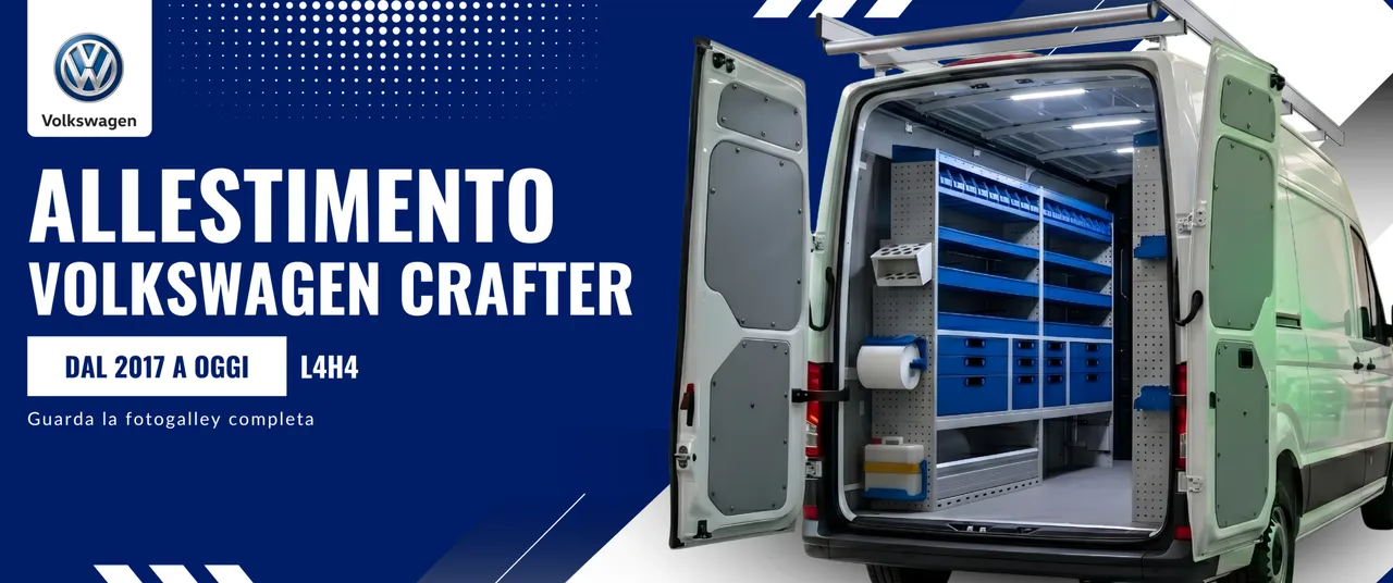 Allestimento Volkswagen Crafter (anno dal 2017 a Oggi) L4H4