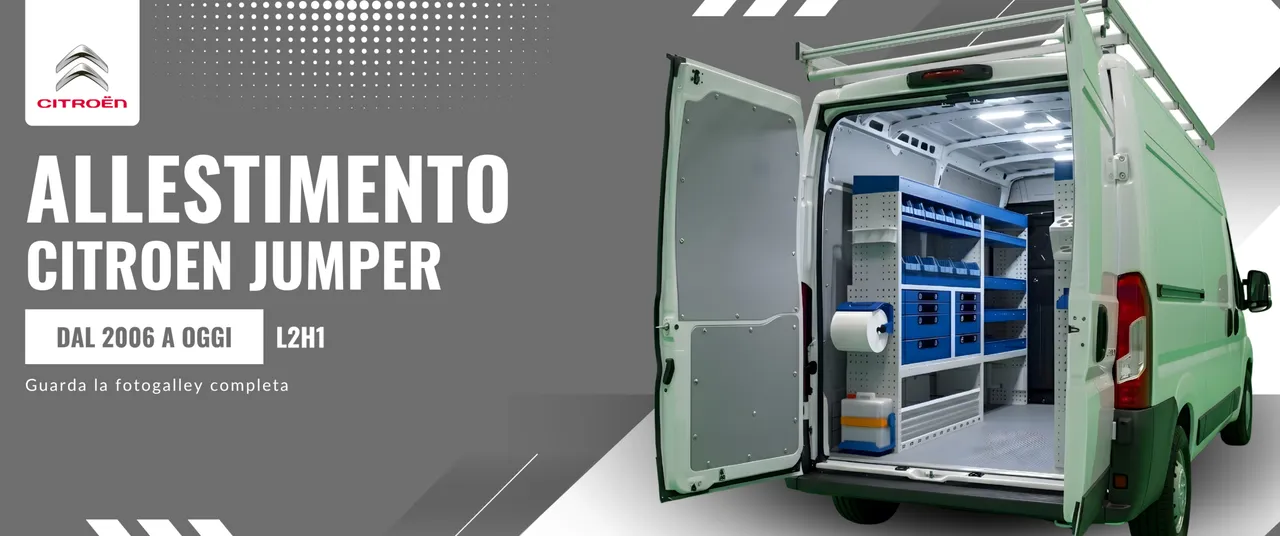Allestimento Citroen Jumper (anno dal 2006 a oggi) L2H1