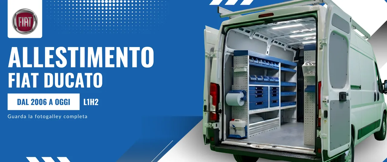 Allestimento Fiat Ducato (anno dal 2006 a oggi) L1H2
