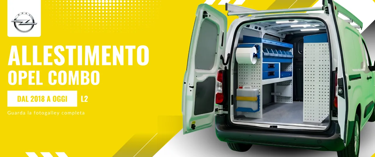 Allestimento Opel Combo (anno dal 2018 a Oggi) L2