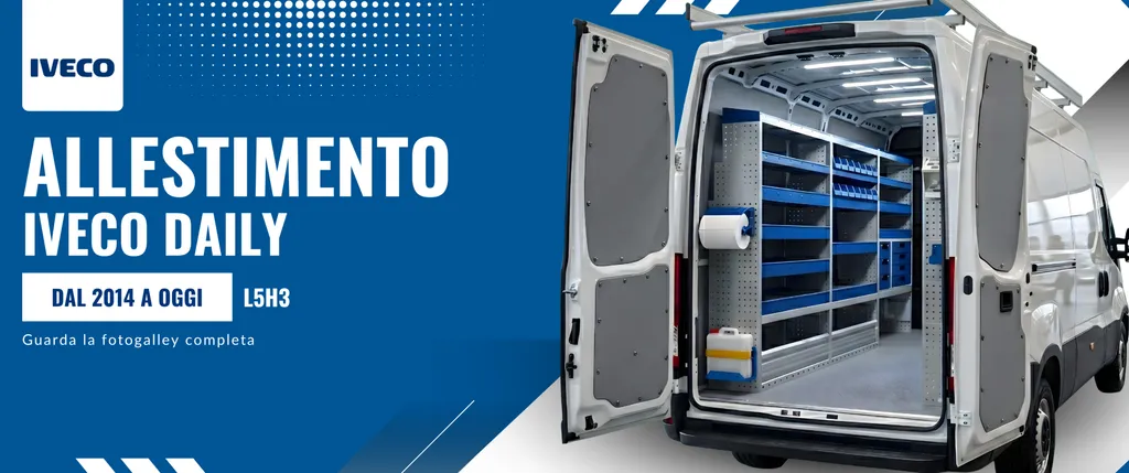 Allestimento Iveco Daily (anno dal 2014 a Oggi) L5H3