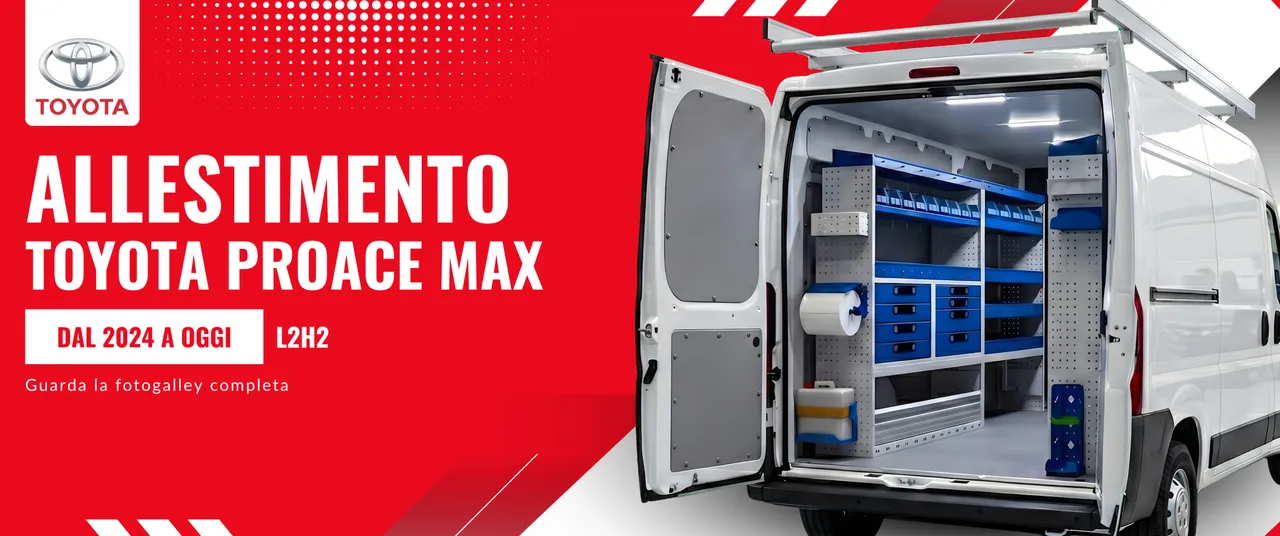 Allestimento Toyota Proace Max (anno dal 2024 a Oggi) L2H2