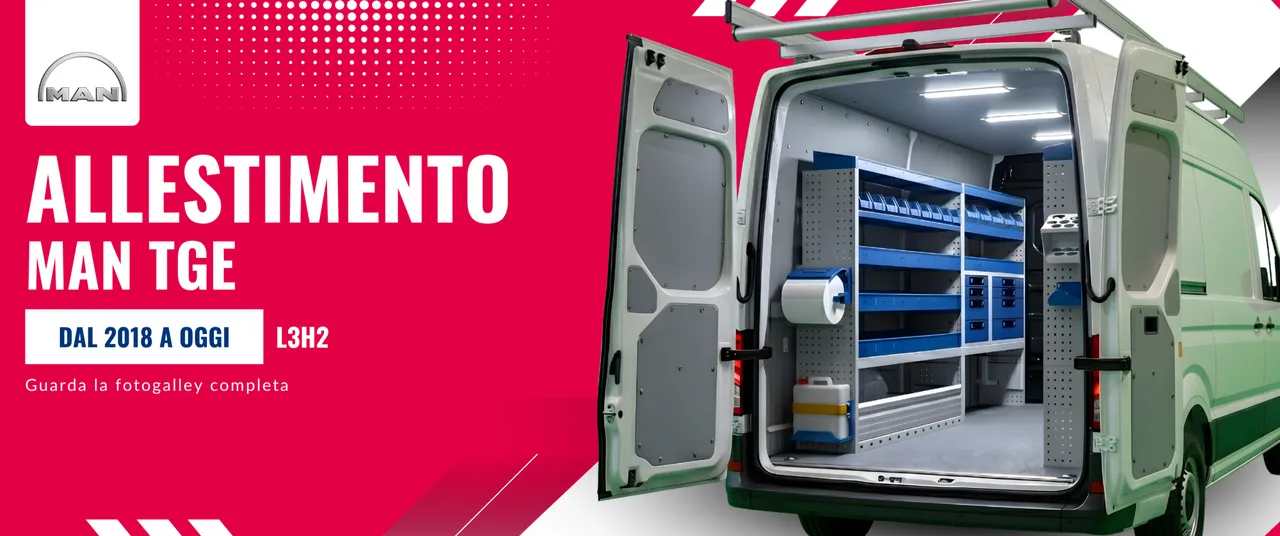 Allestimento Man TGE (anno dal 2018 a Oggi) L3H2