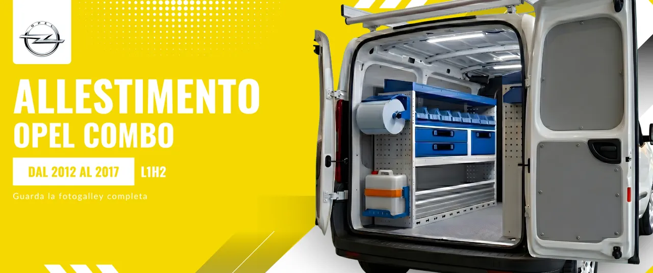 Allestimento Opel Combo (anno dal 2012 al 2017) L1H2