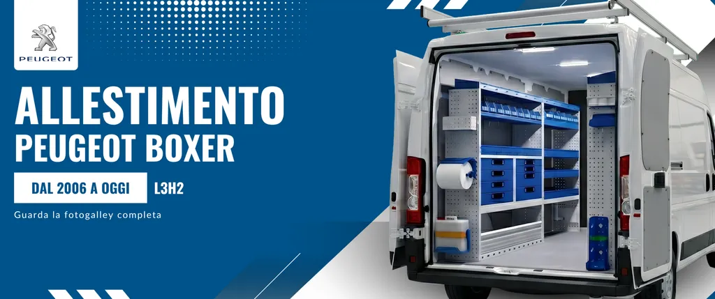 Allestimento Peugeot Boxer (anno dal 2006 a Oggi) L3H2