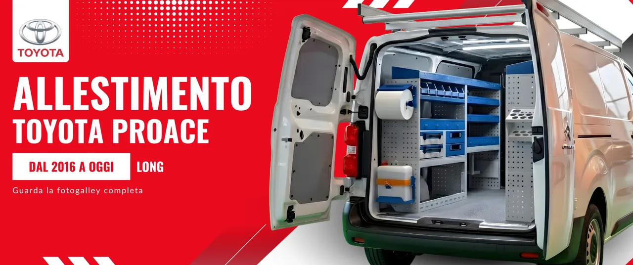 Allestimento Toyota Proace (anno dal 2016 a Oggi) Long