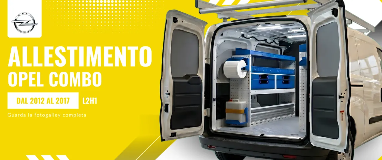 Allestimento Opel Combo (anno dal 2012 al 2017) L2H1
