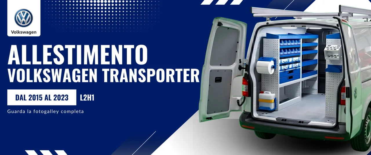 Allestimento Volkswagen Transporter (anno dal 2015 al 2023) L2H1