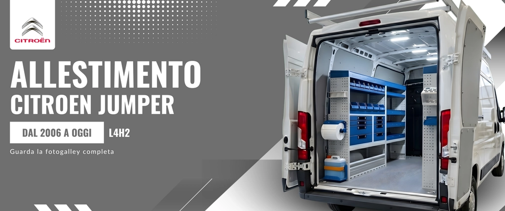 Allestimento Citroen Jumper (anno dal 2006 a oggi) L4H2