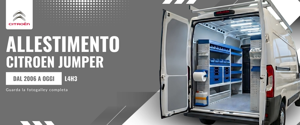 Allestimento Citroen Jumper (anno dal 2006 a oggi) L4H3