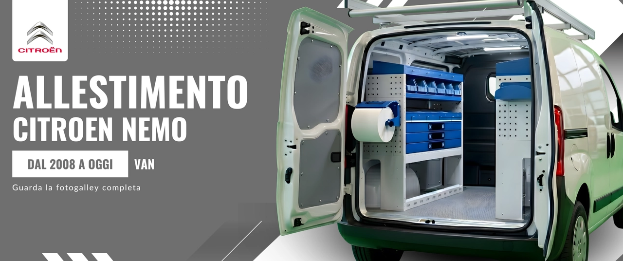 Allestimento Citroen Nemo (anno dal 2008 a Oggi) Van