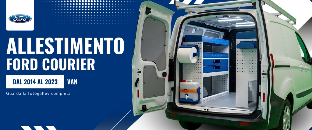 Allestimento Ford Courier (anno dal 2014 al 2023) Van