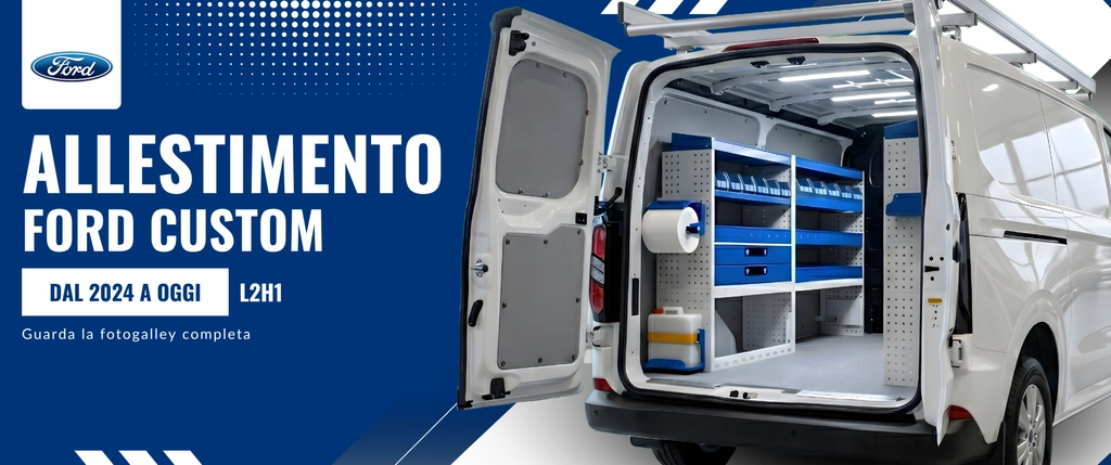 Allestimento Ford Custom (anno dal 2024 a Oggi) L2H1