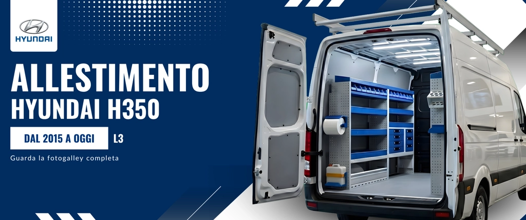 Allestimento Hyundai H350 (anno dal 2015 a Oggi) L3