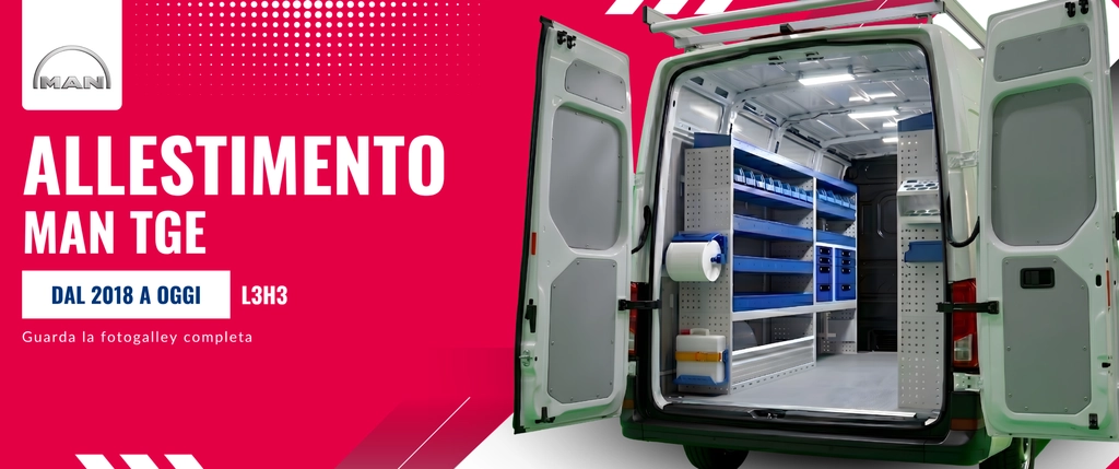 Allestimento Man TGE (anno dal 2018 a Oggi) L3H3