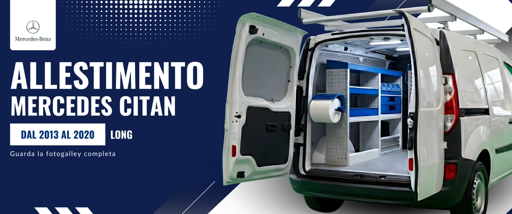 Allestimento Mercedes Citan (anno dal 2013 al 2020) Long