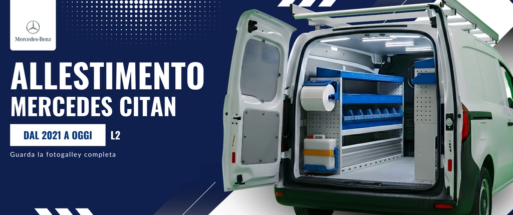 Allestimento Mercedes Citan (anno dal 2021 a Oggi) L2