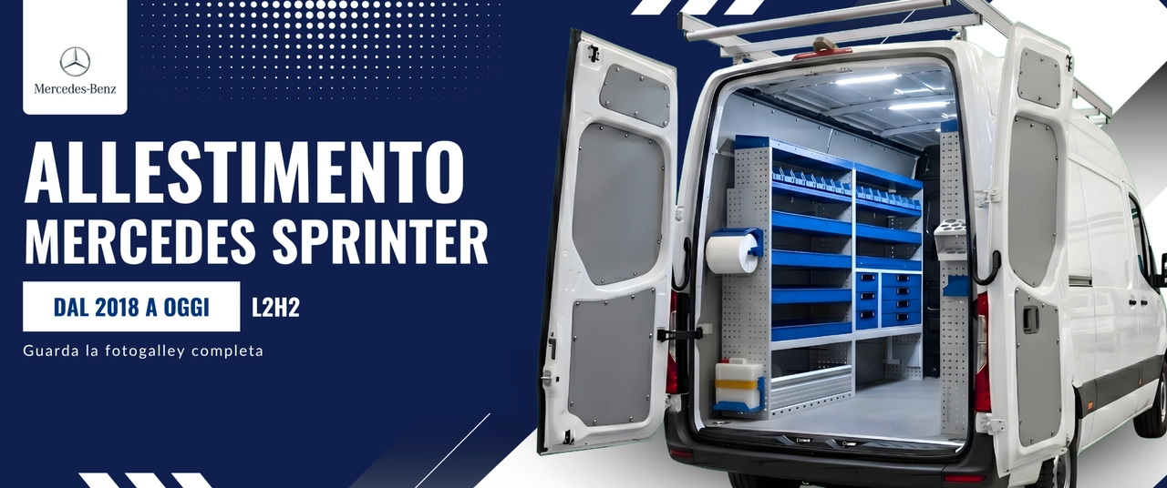 Allestimento Mercedes Sprinter (anno dal 2018 a Oggi) L2H2