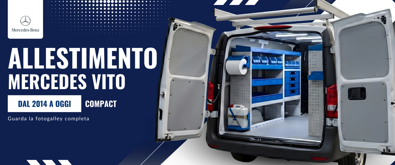 Allestimento Mercedes Vito (anno dal 2014 a Oggi) Compact