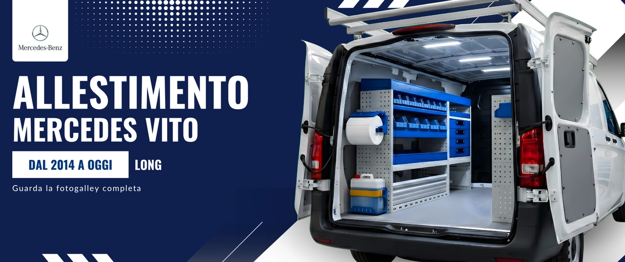 Allestimento Mercedes Vito (anno dal 2014 a Oggi) Long