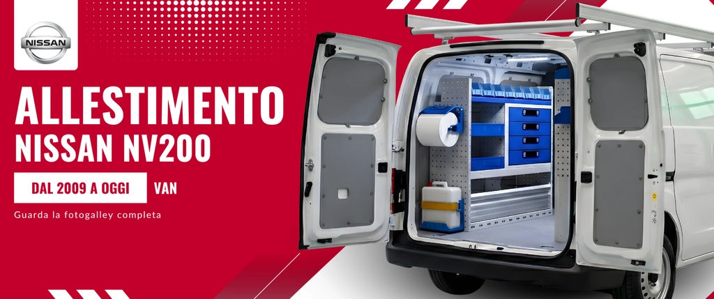 Allestimento Nissan NV200 (anno dal 2009 a Oggi) Van