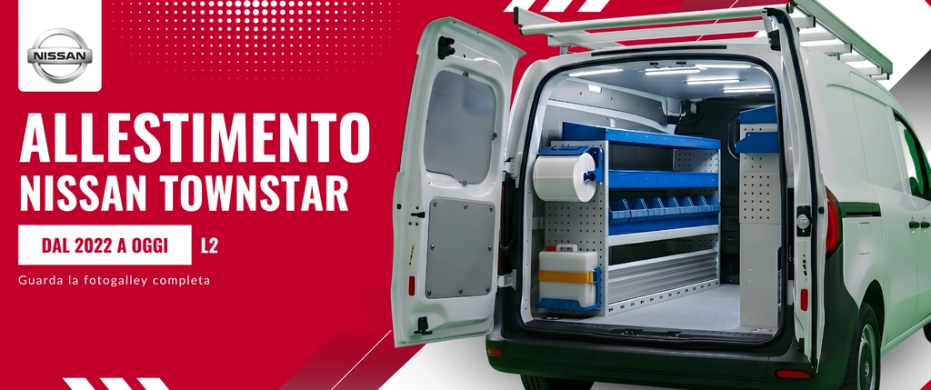 Allestimento Nissan Townstar (anno dal 2022 a Oggi) L2