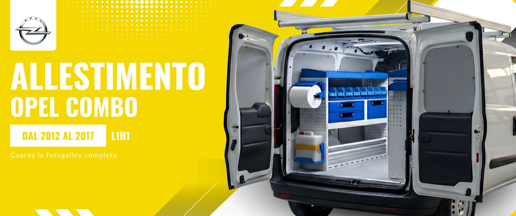 Allestimento Opel Combo (anno dal 2012 al 2017) L1H1