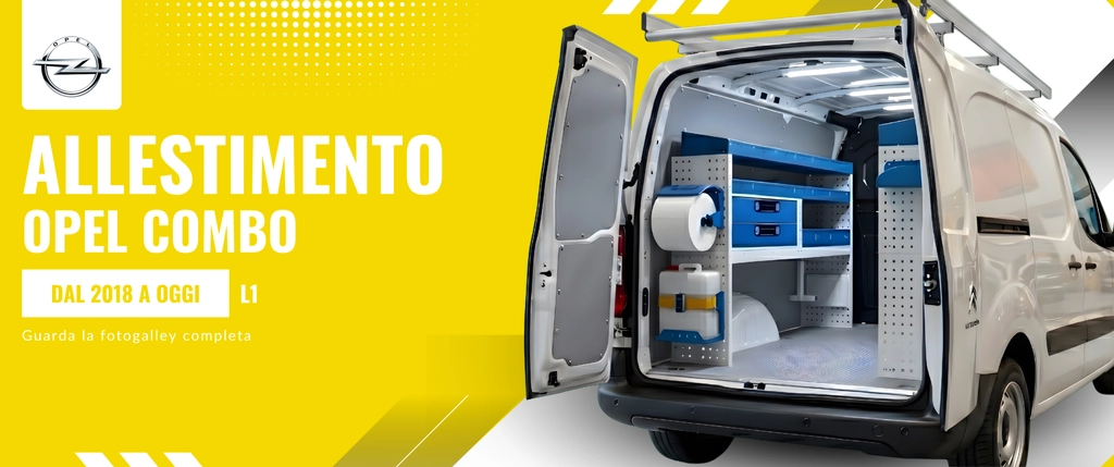 Allestimento Opel Combo (anno dal 2018 a Oggi) L1
