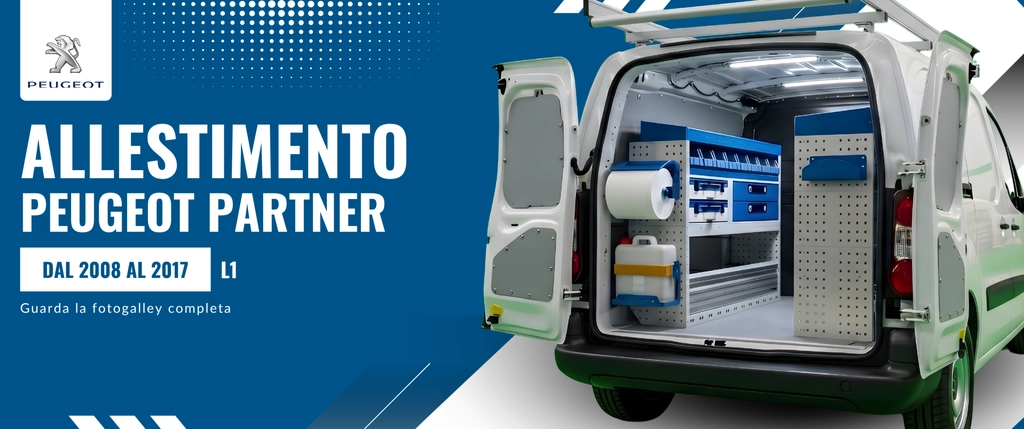 Allestimento Peugeot Partner (anno dal 2008 al 2017) L1