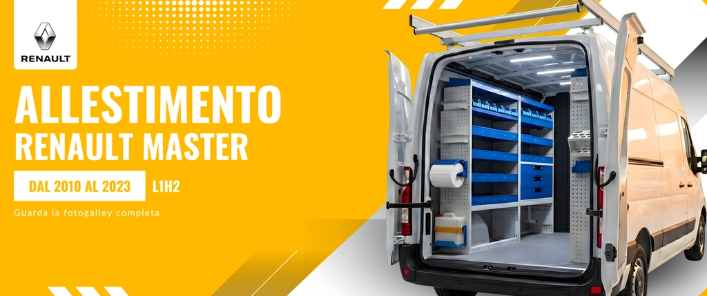 Allestimento Renault Master (anno dal 2010 al 2023) L1H2