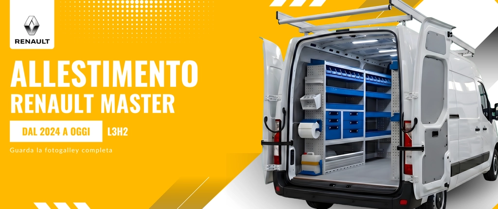 Allestimento Renault Master (anno dal 2024 a Oggi) L3H2
