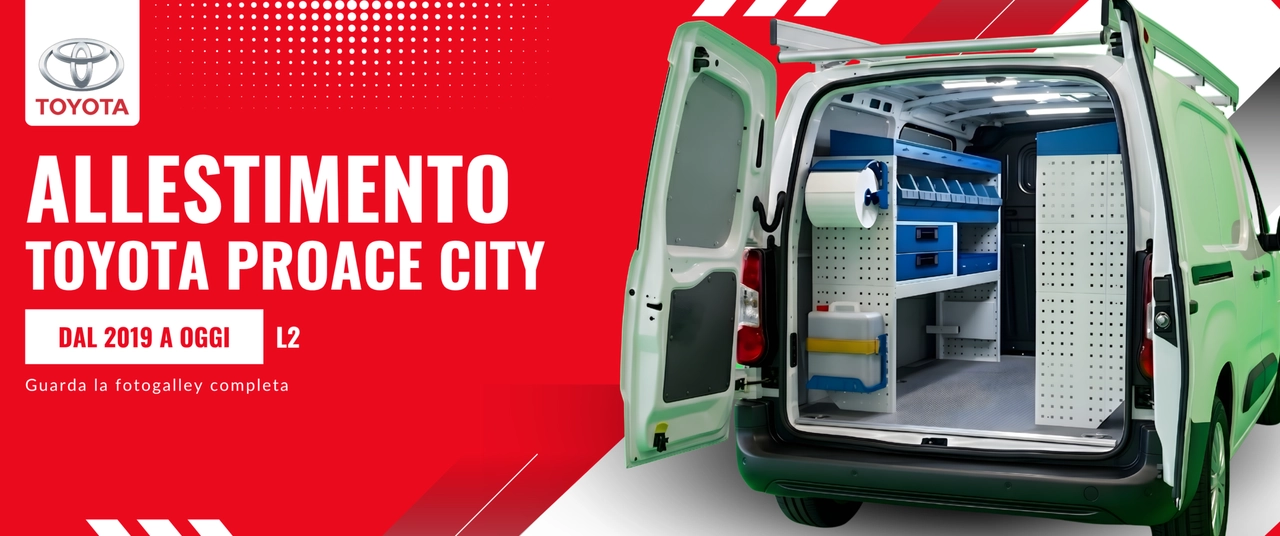 Allestimento Toyota Proace City (anno dal 2019 a Oggi) L2
