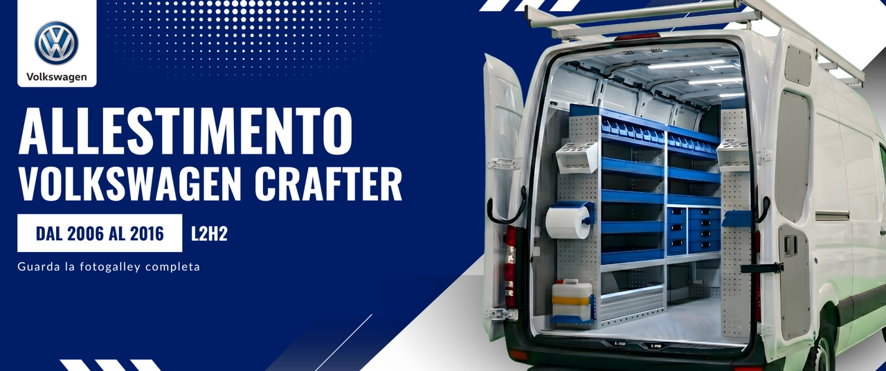 Allestimento Volkswagen Crafter (anno dal 2006 al 2016) L2H2