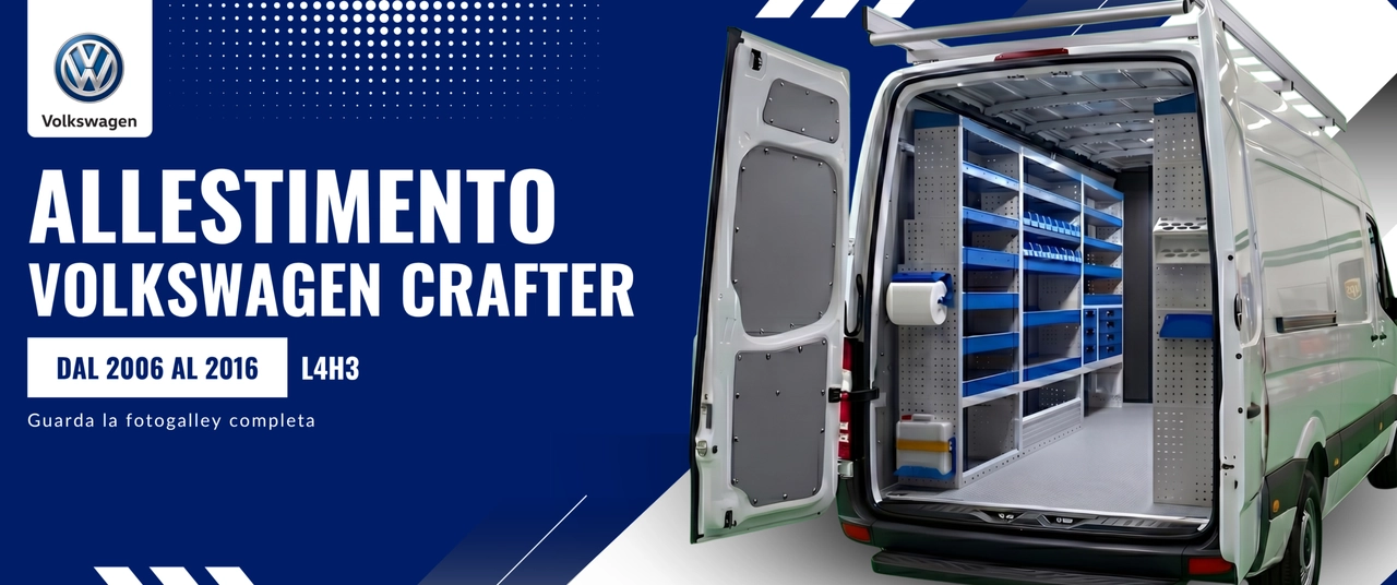 Allestimento Volkswagen Crafter (anno dal 2006 al 2016) L4H3