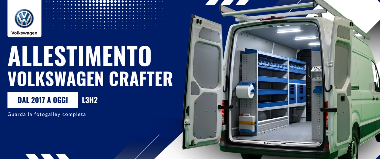 Allestimento Volkswagen Crafter (anno dal 2017 a Oggi) L3H2