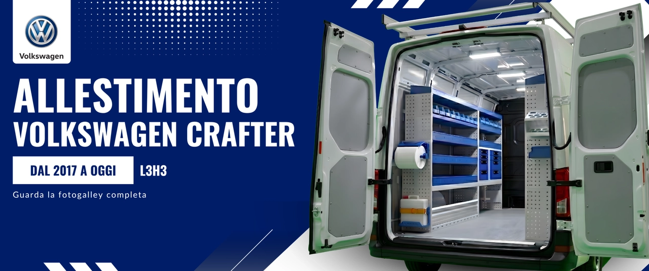 Allestimento Volkswagen Crafter (anno dal 2017 a Oggi) L3H3
