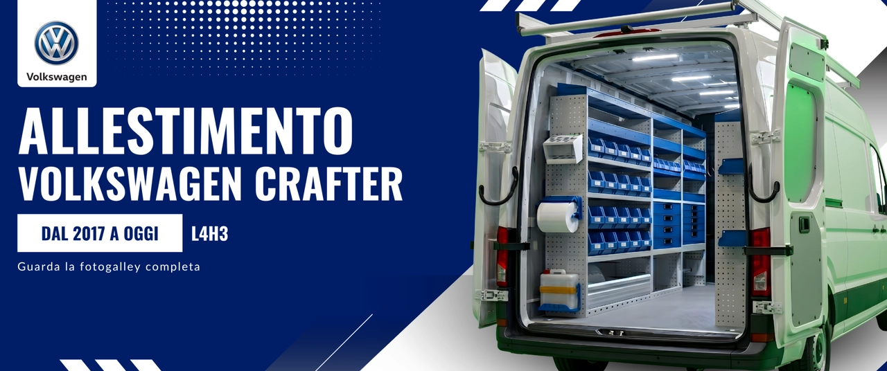 Allestimento Volkswagen Crafter (anno dal 2017 a Oggi) L4H3