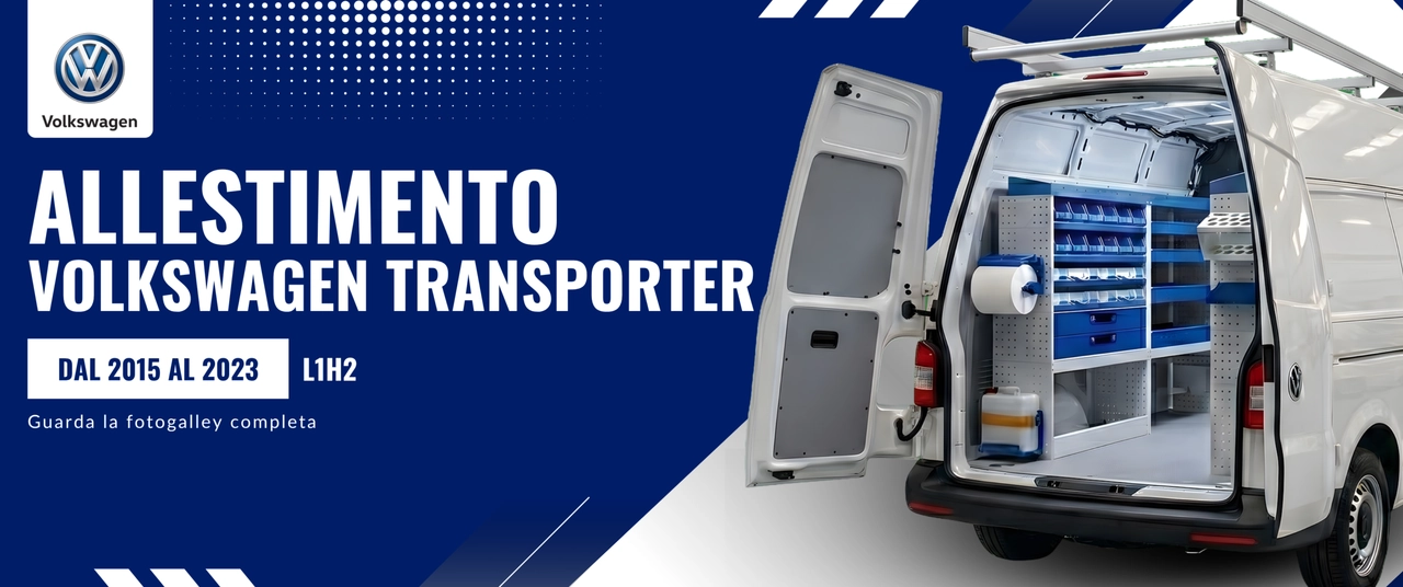 Allestimento Volkswagen Transporter (anno dal 2015 al 2023) L1H2