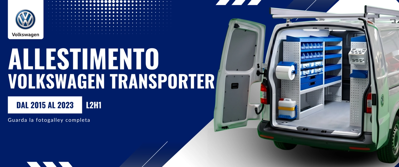 Allestimento Volkswagen Transporter (anno dal 2015 al 2023) L2H1