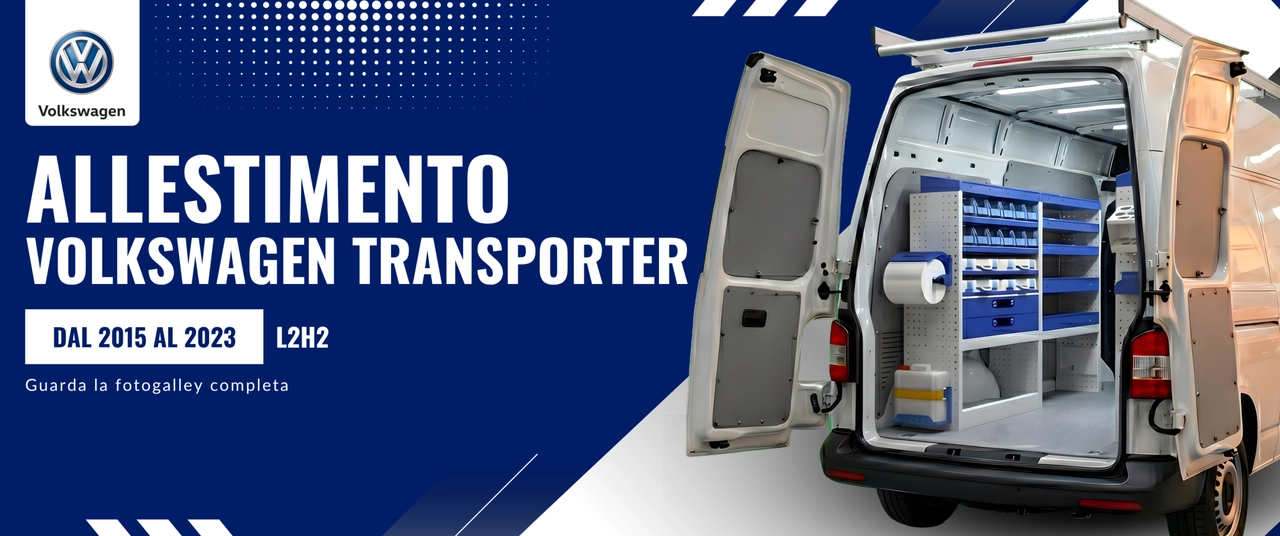 Allestimento Volkswagen Transporter (anno dal 2015 al 2023) L2H2