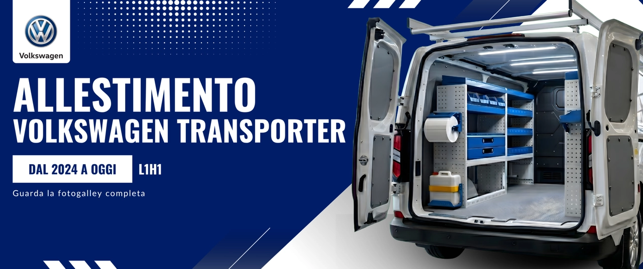 Allestimento Volkswagen Transporter (anno dal 2024 a Oggi) L1H1