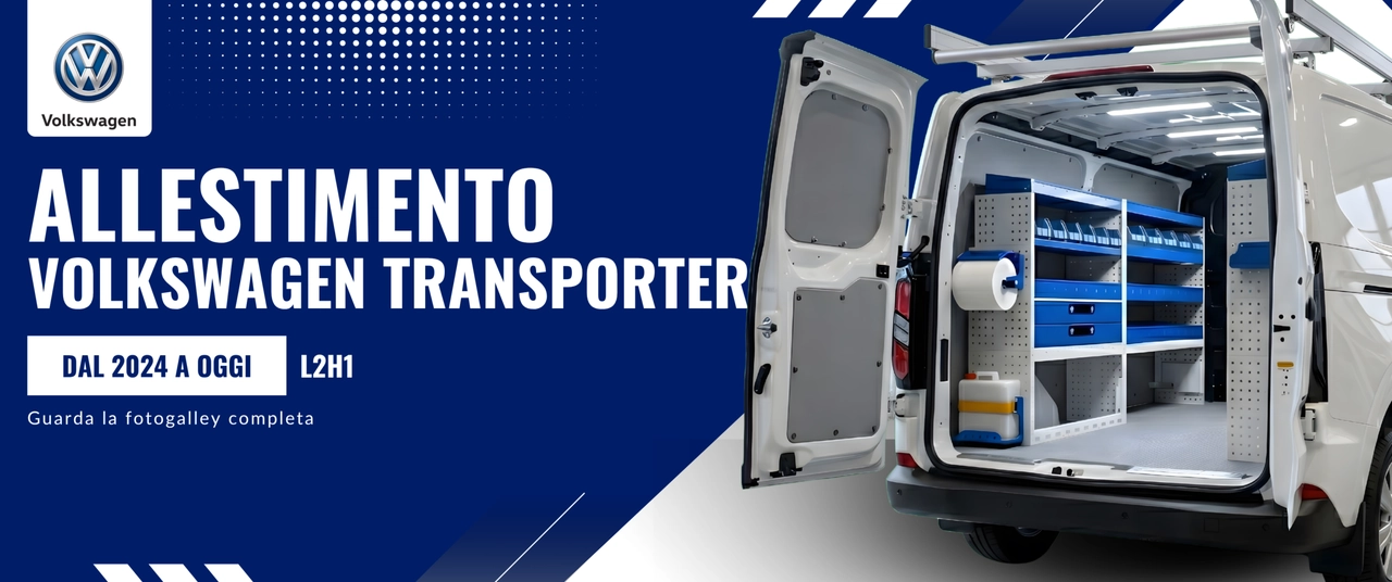 Allestimento Volkswagen Transporter (anno dal 2024 a Oggi) L2H1
