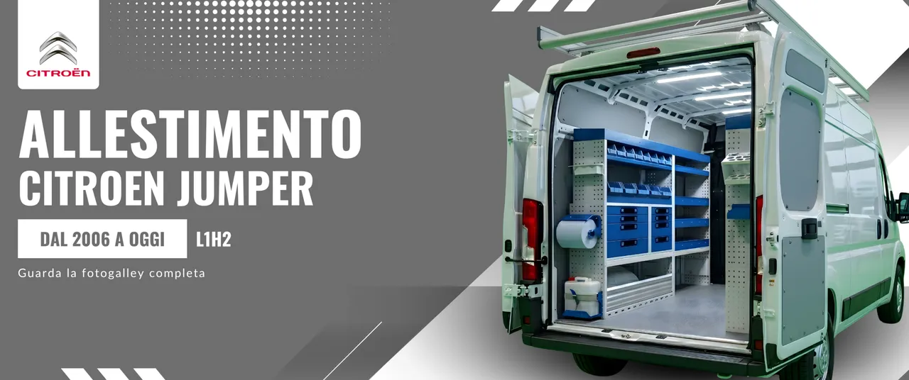 Allestimento Citroen Jumper (anno dal 2006 a oggi) L1H2
