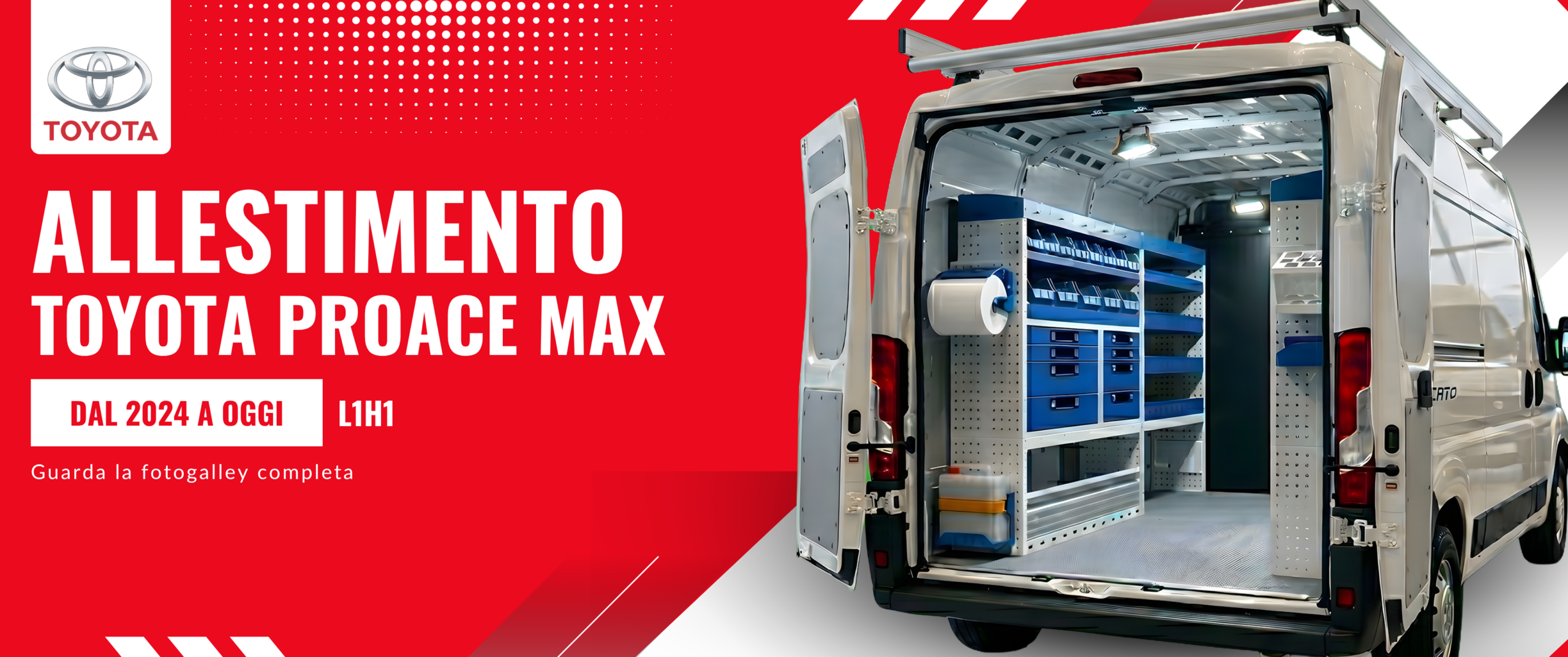 Allestimento Toyota Proace Max (anno dal 2024 a Oggi) L1H1