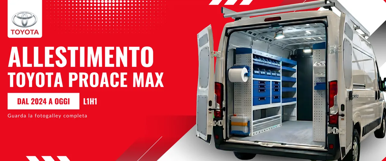 Allestimento Toyota Proace Max (anno dal 2024 a Oggi) L1H1
