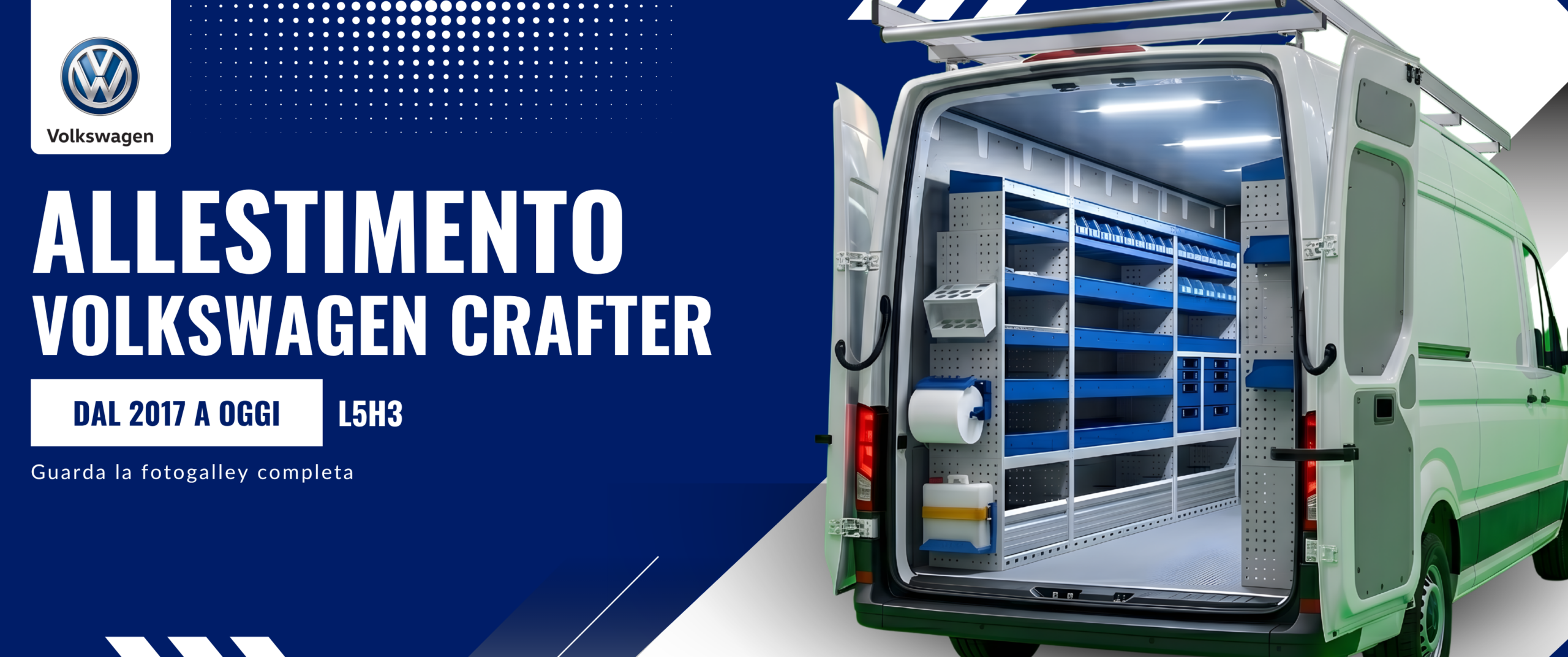 Allestimento Volkswagen Crafter (anno dal 2017 a Oggi) L5H3